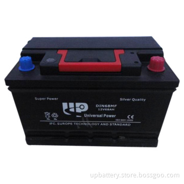 DIN68 Mf Maintenence Free Car Battery/Auto Battery/Starting Battery